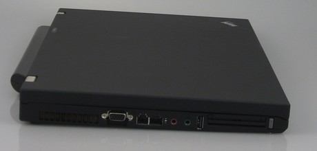 Lenovo ThinkPad T61p Left Side 