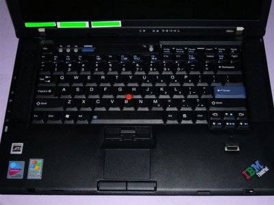 Lenovo ThinkPad Z60m Keyboard and Touchpad