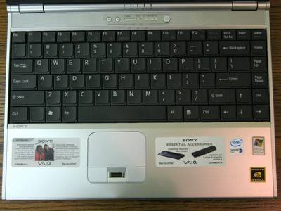 Sony vaio S360 Keyboard
